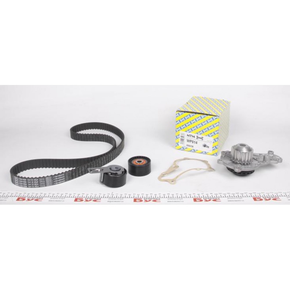 Комплект ГРМ + помпа Citroen Berlingo/Jumpy 1.6HDI 10- (141/25/z141) (замінено на KDP459.670)