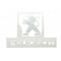 Емблема кришки багажника Peugeot 2008 15- (хром)