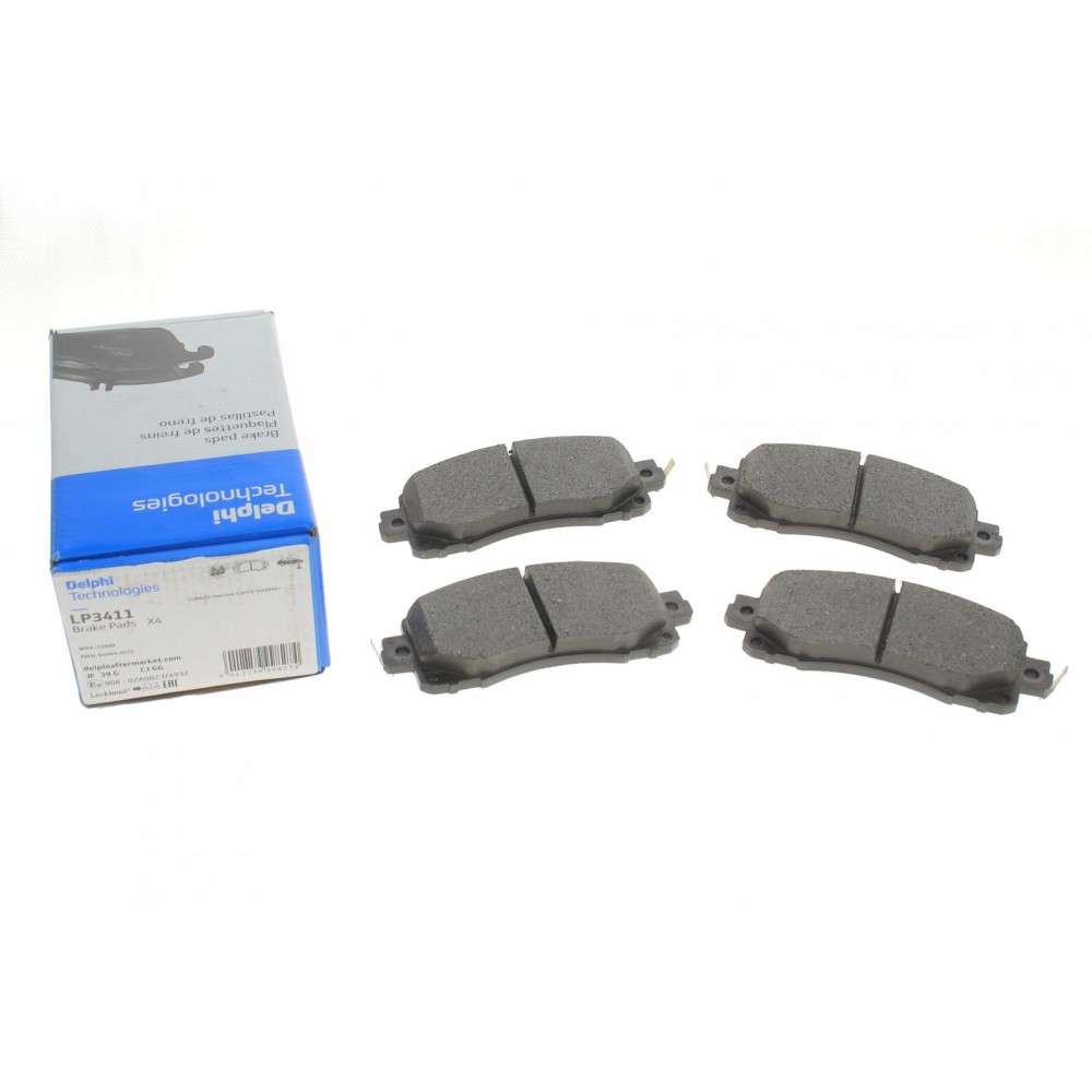 Колодки гальмівні (передні) Subaru Impreza 16-/Forester 18-/XV 17-