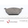 Колодки гальмівні (передні) Audi A3 97-03/Skoda Fabia/VW Golf 97-08 (Ate)(з низьким продукуванням пилу)