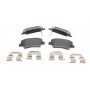 Колодки гальмівні (задні) Kia Ceed II/Rio III/Hyundai Accent/i20/i30/i40 10- (Akebono) Q+