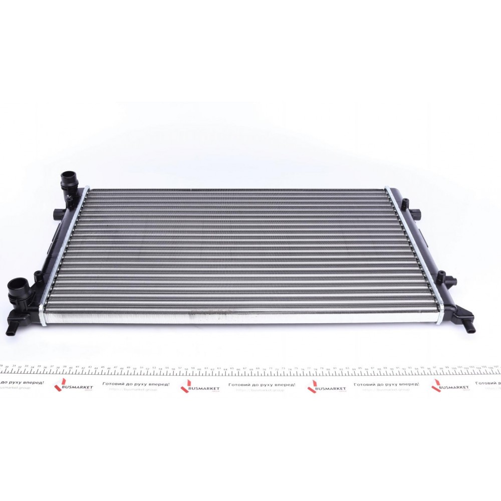Радіатор охолодження VW Caddy 1.9TDI 03- (650x415x23) Alum. (d=32 мм/32 мм)