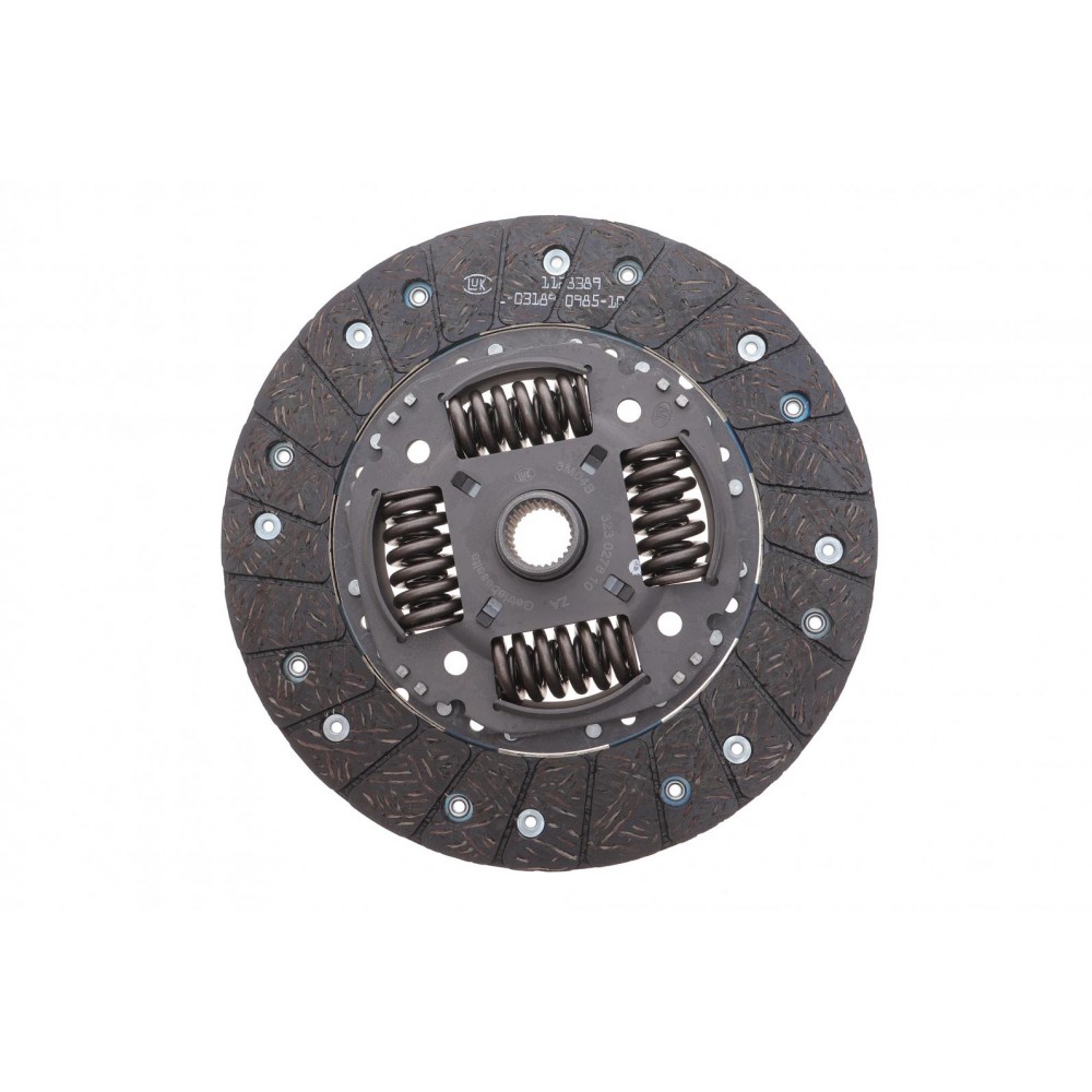Диск зчеплення VW T4 2.4D/Syncro 90-98, 57kw (AAB), (d=228mm)