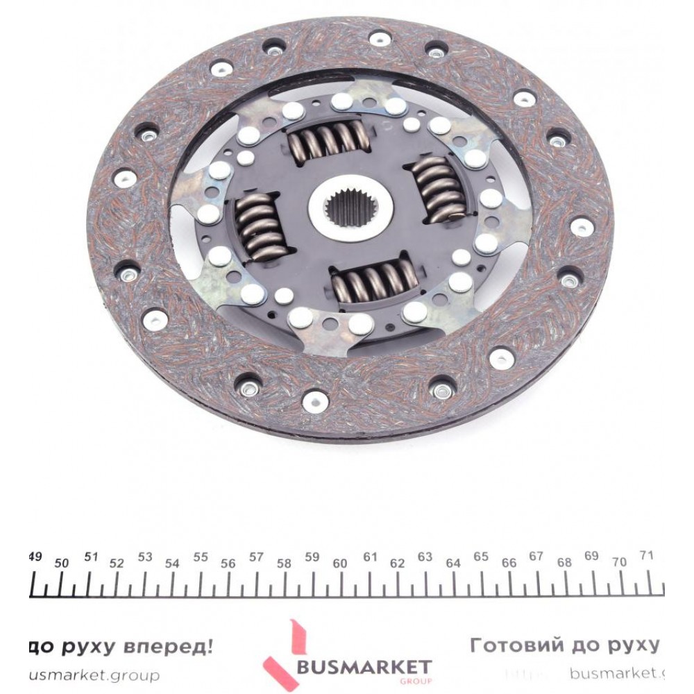 Комплект зчеплення VW Caddy I 82-92 (d=210mm)