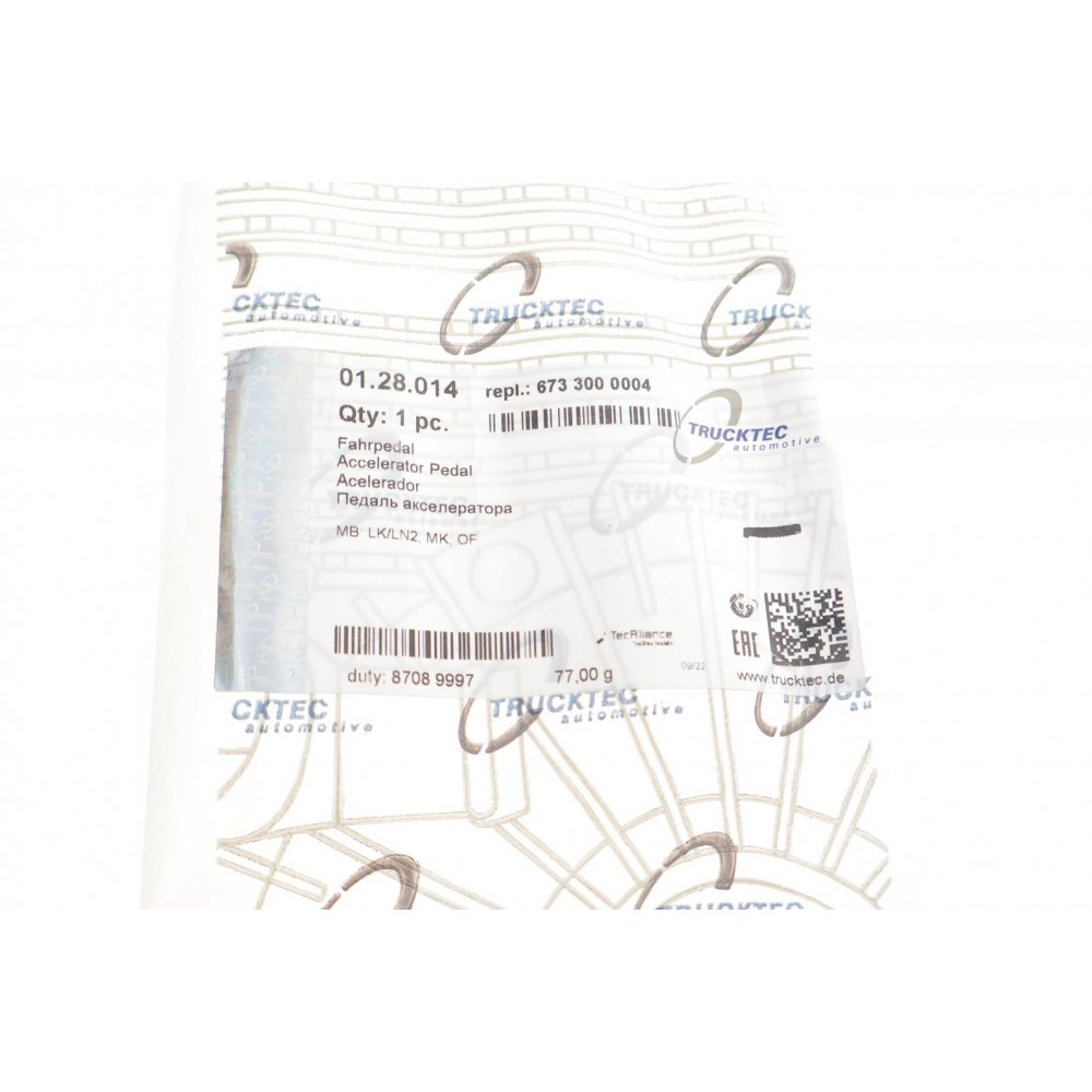 Педаль газу MB 609-811