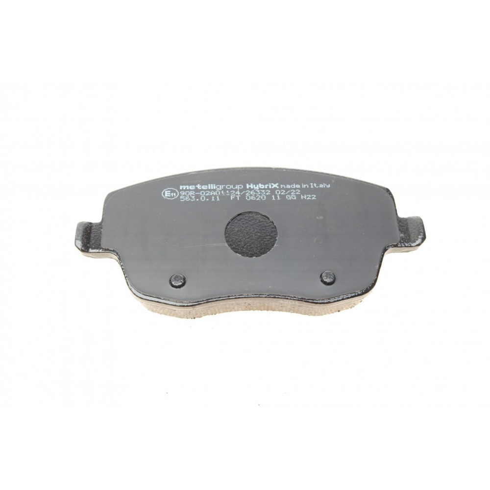 Колодки гальмівні (передні) Seat Cordoba/Ibiza IV/VW Polo/Skoda Fabia 99-15/Roomster 06-15