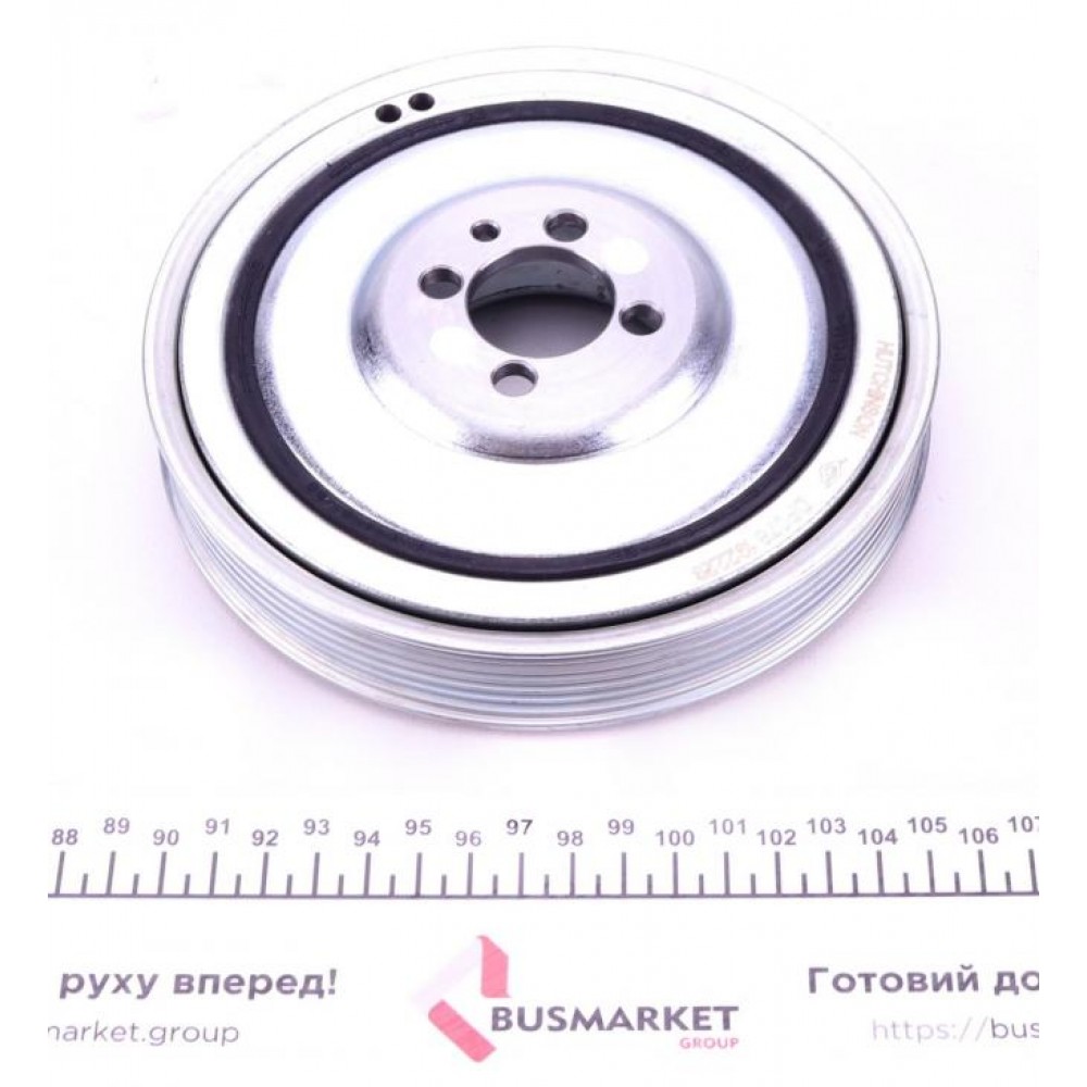 Шків колінвалу Fiat Doblo 1.9TD 01- (6PK)