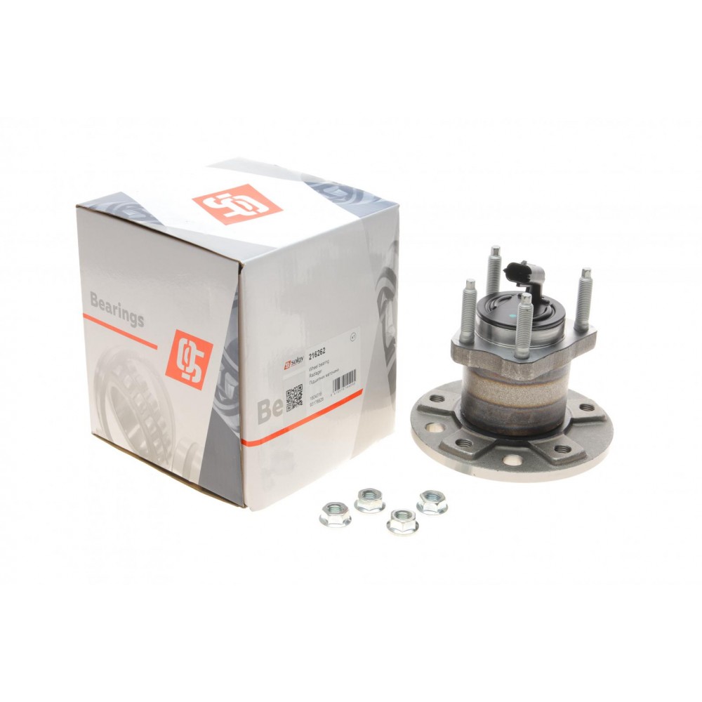 Підшипник маточини (задньої) Opel Astra H 04-14/Zafira 05-15 (+ABS)