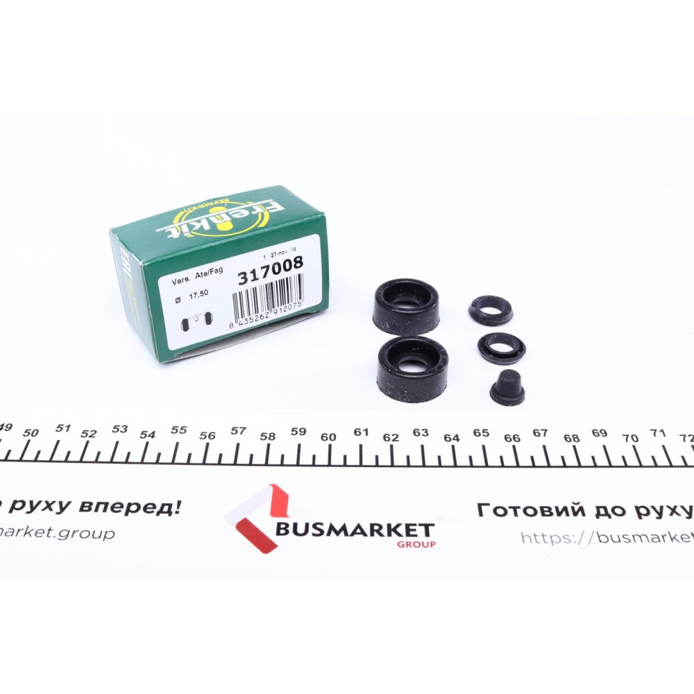 Ремкомплект циліндра гальмівного (заднього) VW Passat 79-89 (d=17.5mm) (Ate)