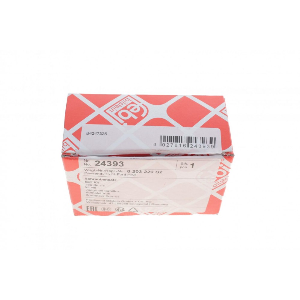 Комплект болтів підвіски (передньої) Ford Fiesta 89-97 (12 елементів)
