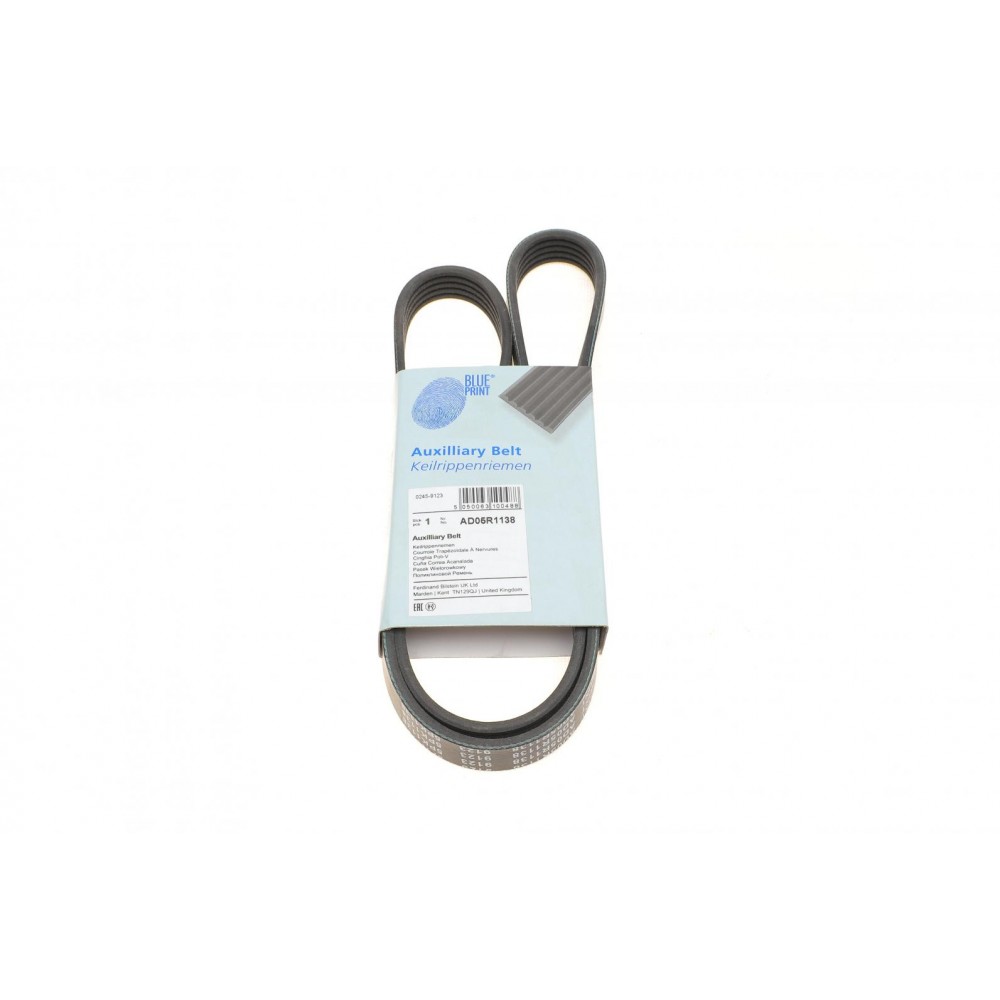 Ремінь генератора Peugeot 605 2.0 89-99/ Ford Fiesta1.8 95-03/ Honda Civic/ Fit/ Jazz 1.2-1.4 02-