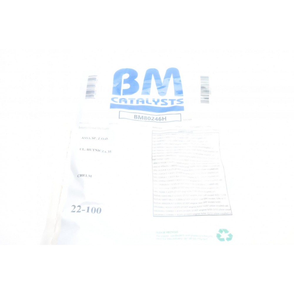 Каталізатор вихлопної системи Fiat Doblo 04-10/Fiorino 1.3D/JTD 07-