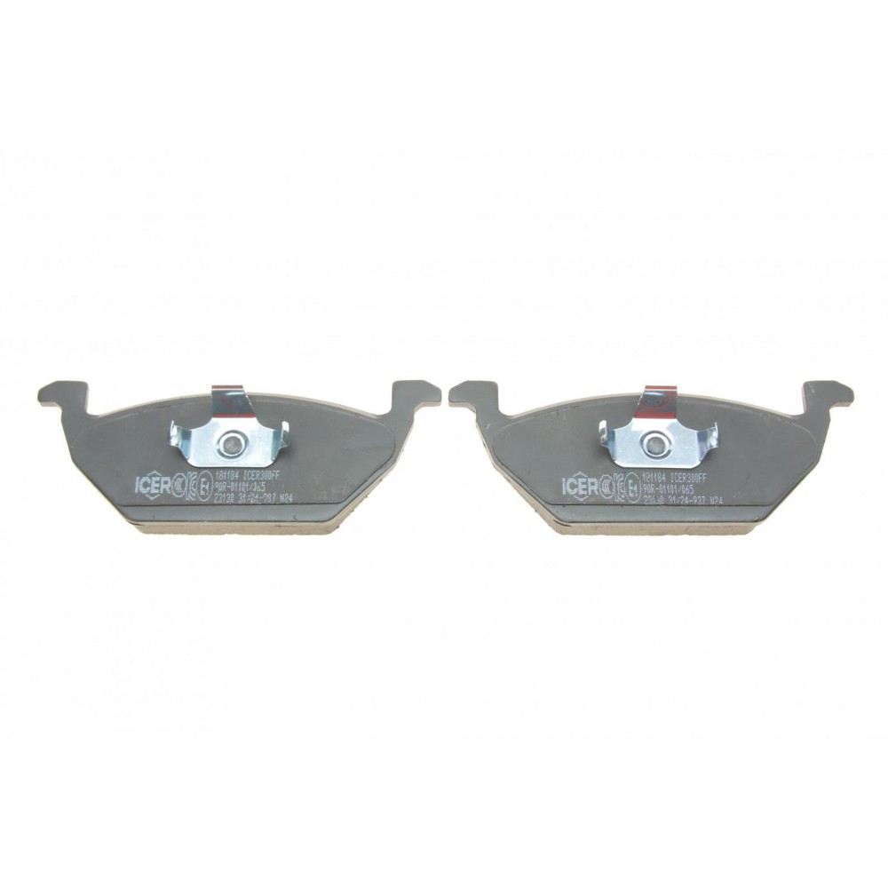 Колодки гальмівні (передні) Audi A3/Seat Toledo 96-04/Skoda Octavia 96-07/VW Golf 97-05/Polo 02-