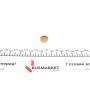 Заглушка блоку циліндрів (d=18mm) Латунь/Brass