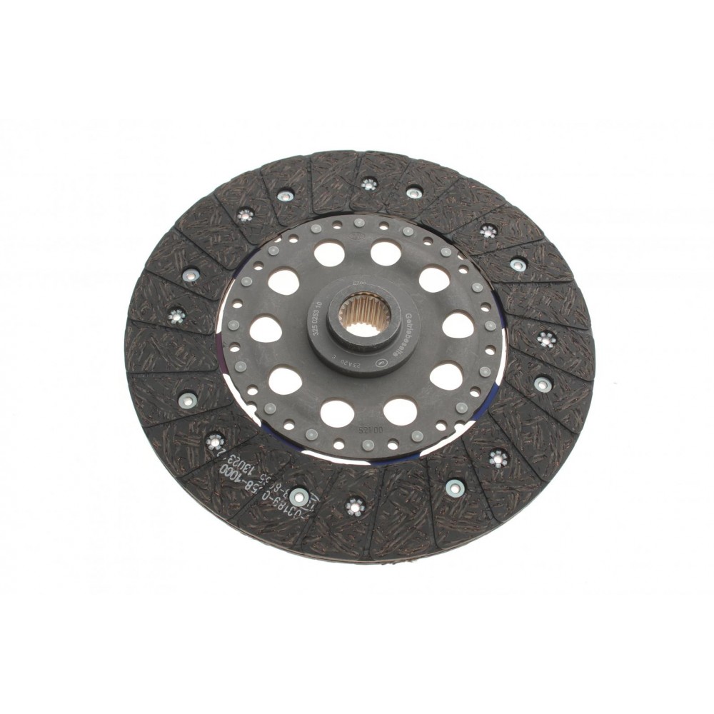 Комплект зчеплення Mazda 3/5/6 2.0 DI 02-10 (d=250mm) (+вижимний)