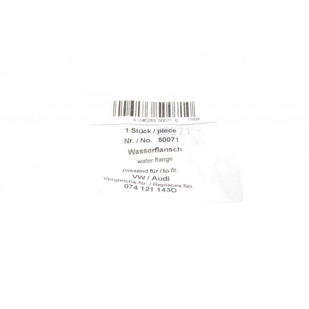 Фланець системи охолодження VW T4 2.5/2.4D 90-03