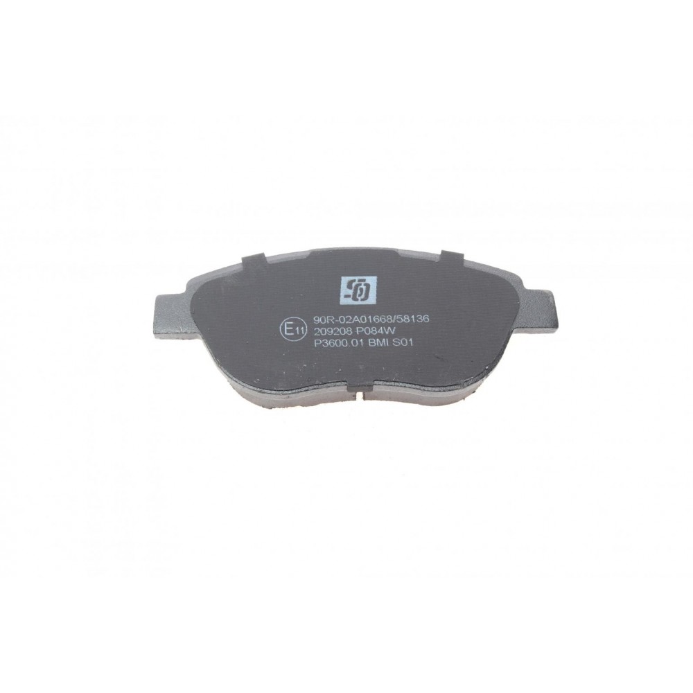 Колодки гальмівні (передні) Citroen C3/C4 02-/Berlingo/Peugeot 307 98-11/Partner 01-08/207 06-15