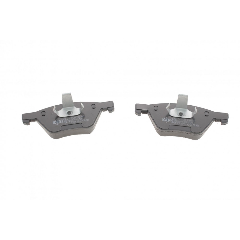 Колодки гальмівні (передні) BMW 3 (E90/E91/E92) 07-13/5 (E60/E61) 03-10/X1 (E84) 09-15 (кріпл.51мм)