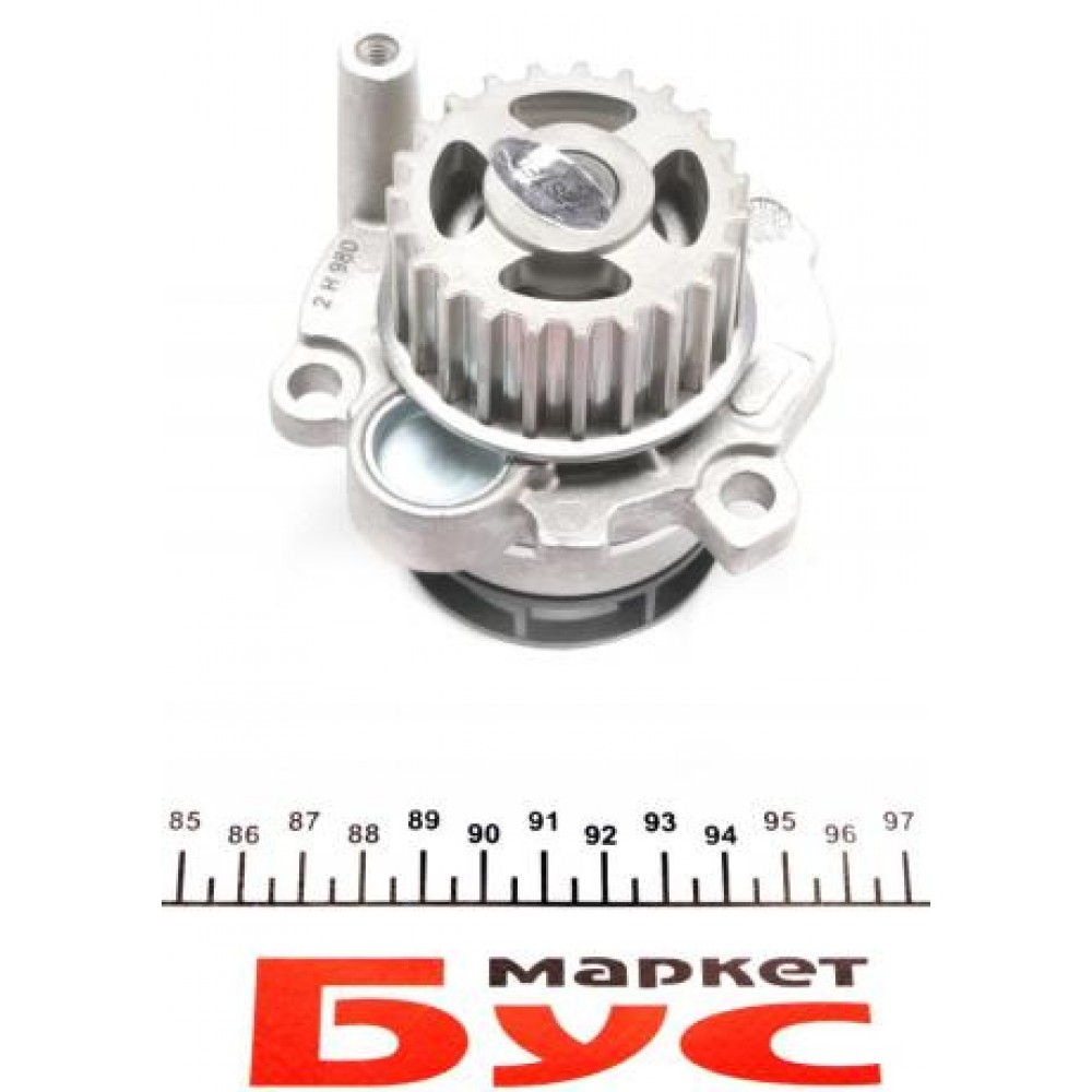 Помпа води Audi A3/A4/A6 2.0TFSI 04-13/Skoda Octavia 2.0RS 05-13/VW Golf 2.0R 07- (23z) (R/B) (8лоп)