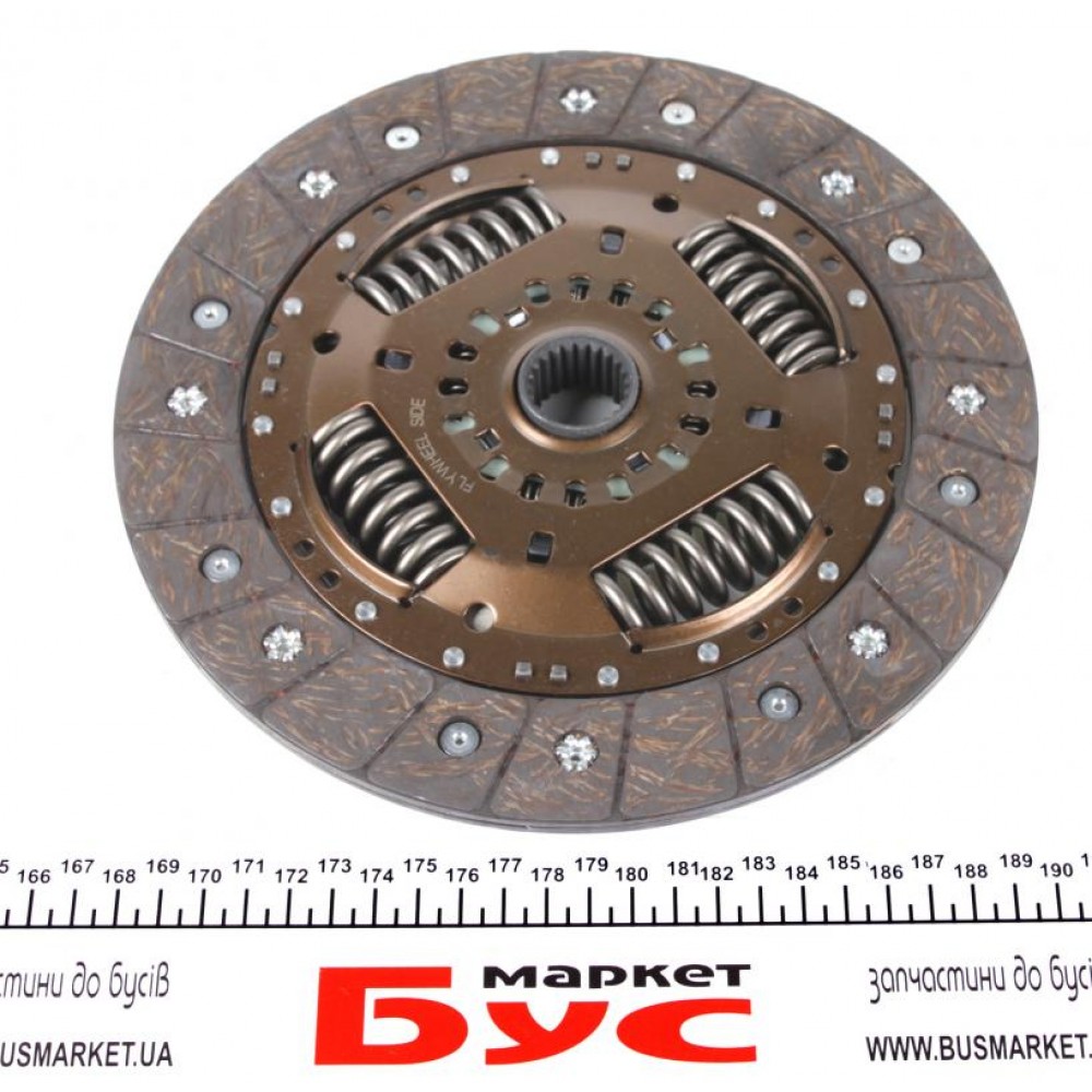 Комплект зчеплення Ford Connect 1.8TDCI 02-13 (75ps) (d=235mm)