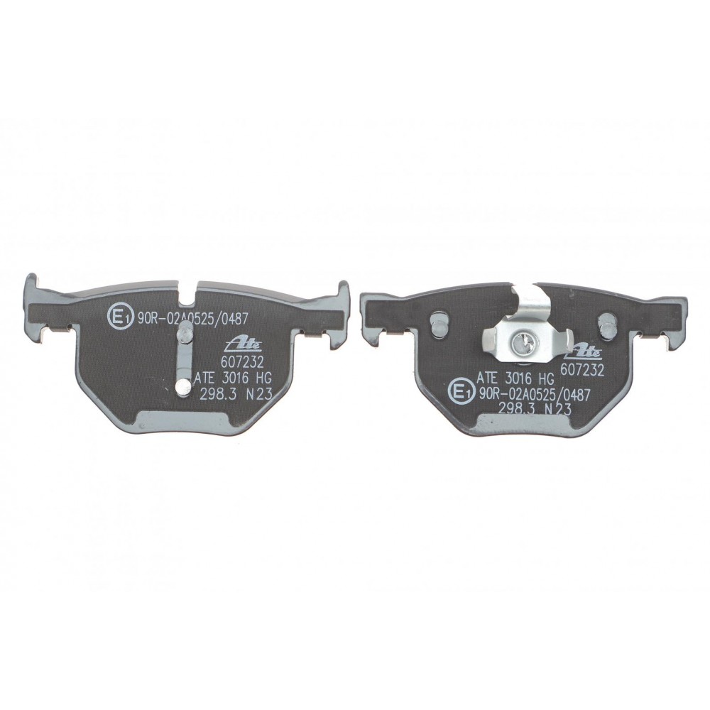 Колодки гальмівні (задні) BMW X5 (E70) 06-13/(F15/F85) 13-18/X6 (E71/E72) 08-14/(F16/F86) 14-19 (Ate)