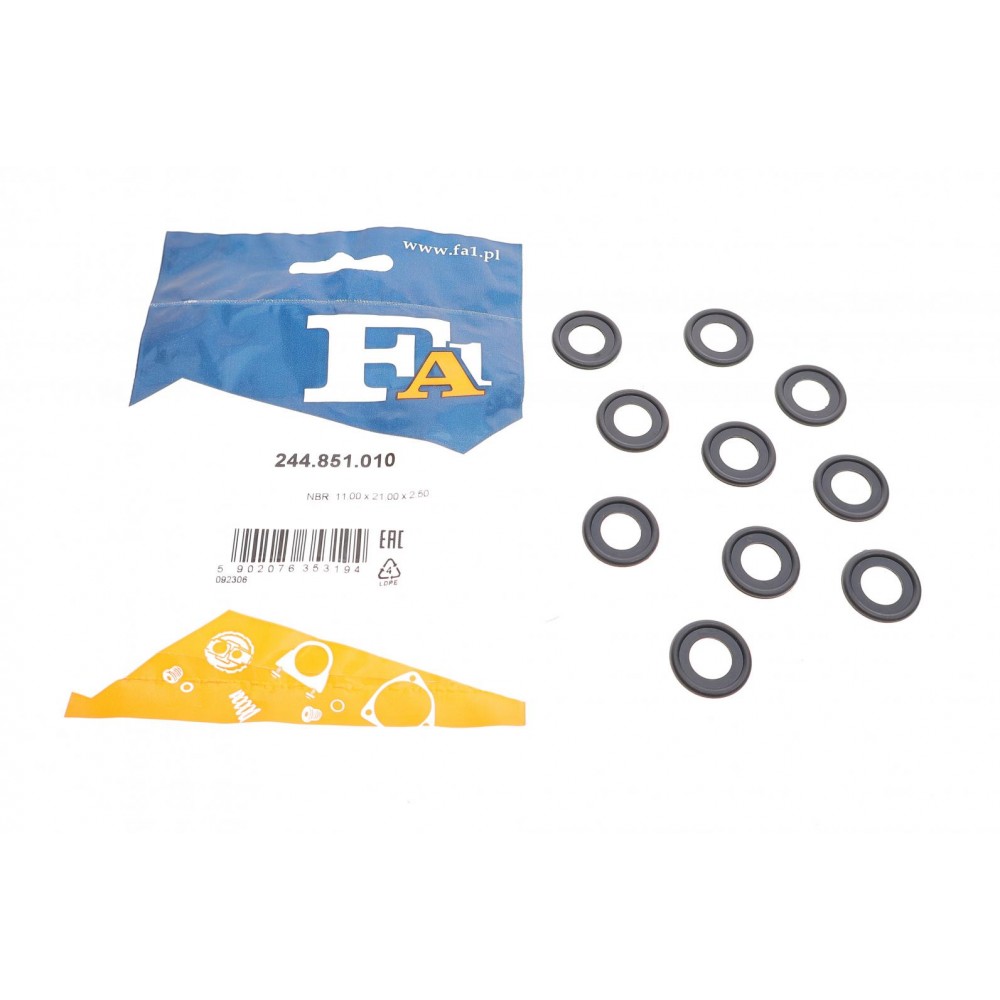 Шайба болта зливу оливи Ford/Opel/Volvo/Chevrolet/Fiat/Suzuki (11x21x2.5) (к-кт 10 шт)