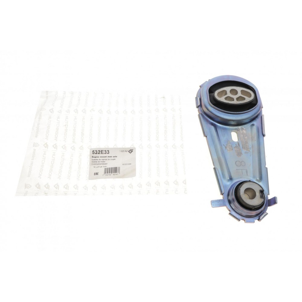 Подушка двигуна (задня/нижня) Renault Megane III 1.5 dCi 09- (косточка)