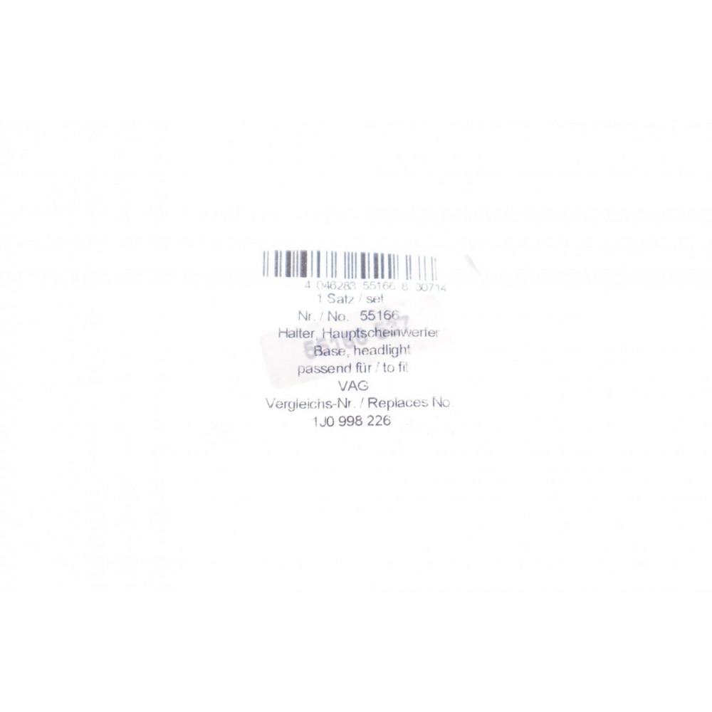 Кронштейн кріплення фари VW Golf IV 97-05 (R)