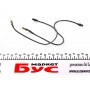 Колодки гальмівні (передні) Fiat Scudo/Peugeot Expert 96- (Bendix)/(з датчиками)