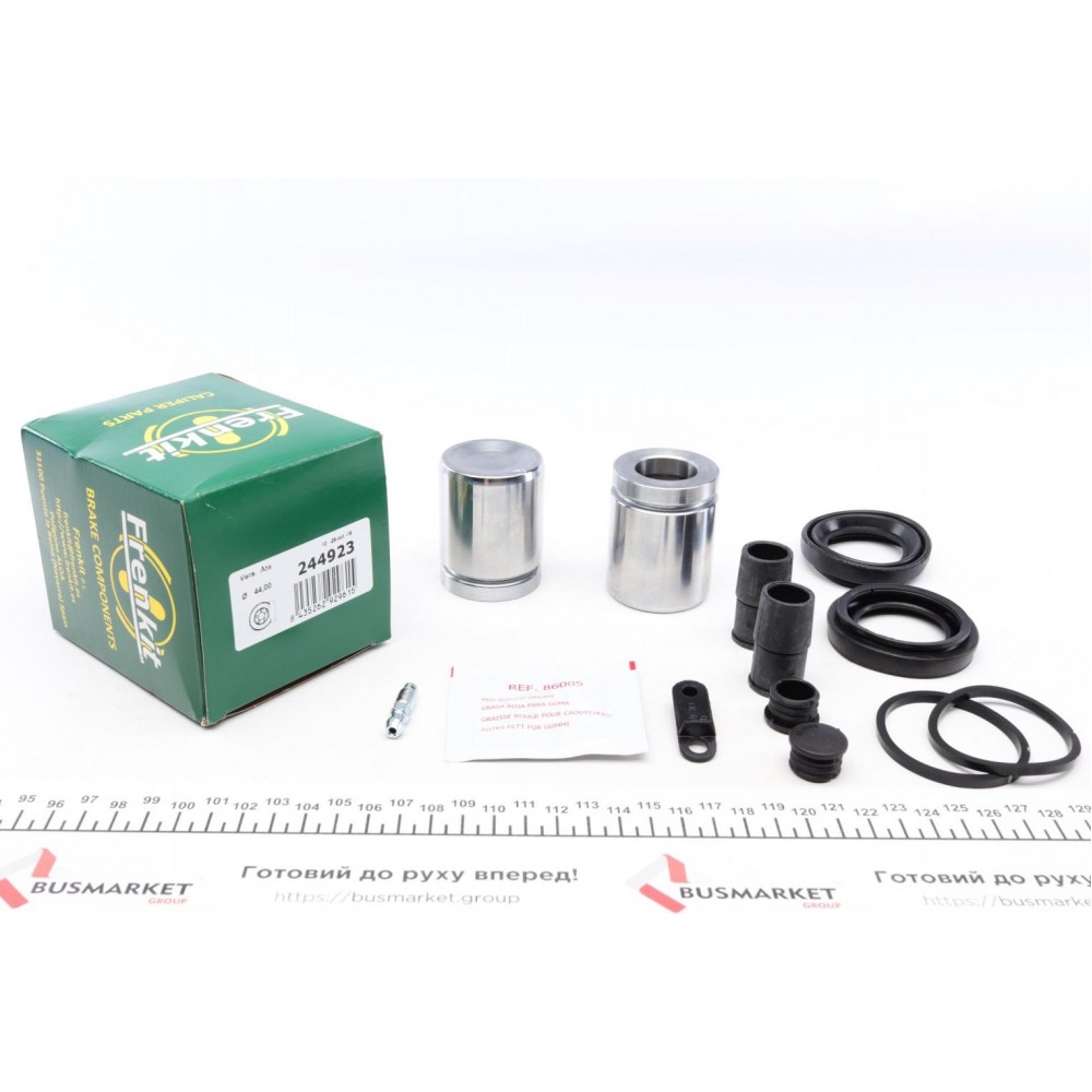 Ремкомплект супорта (переднього) MB E-class (W211) 02- (d=44mm) (+2 поршня) (Ate)