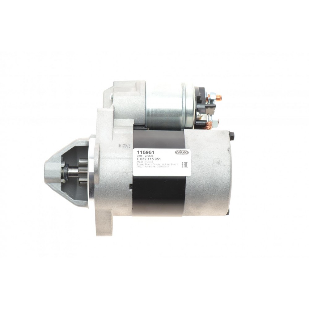 Стартер Smart Cabrio/Fortwo/Roadster 0.6/0.7 M160 00-07 (12V/0.8kw) (z=9) = 115951