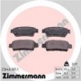 Колодки гальмівні (задні) Toyota Avensis/ Previa 2.0/2.0D 01-09 (Akebono)