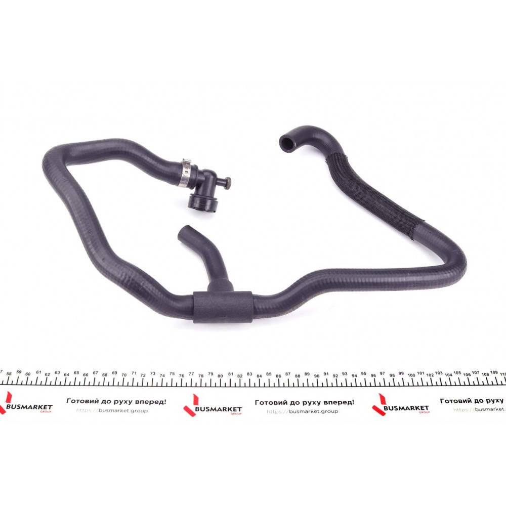 Патрубок радіатора (нижній) Renault Kangoo 1.5dCi 08- (L) (к-кт в зборі)