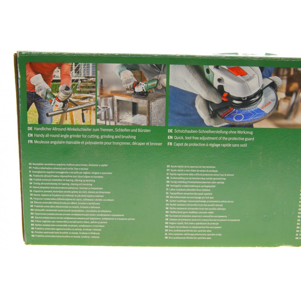 Шліфмашина кутова PWS 850-125 (850 Вт, 0-12000 об/хв, Ø125 мм)