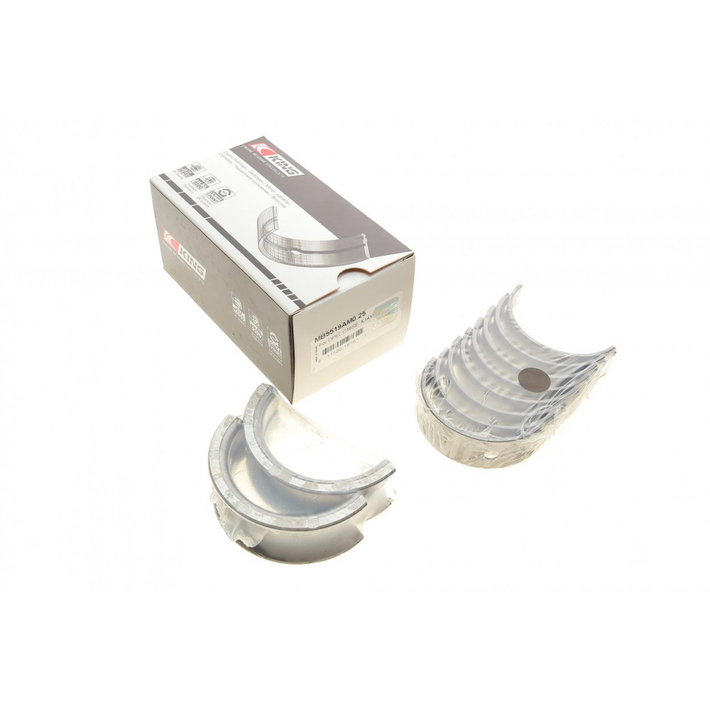 Вкладиші корінні Opel Astra 1.4-1.8 91-09/Daewoo Lanos 1.5 97-/Chevrolet Aveo 1.6 11- (+0.25)