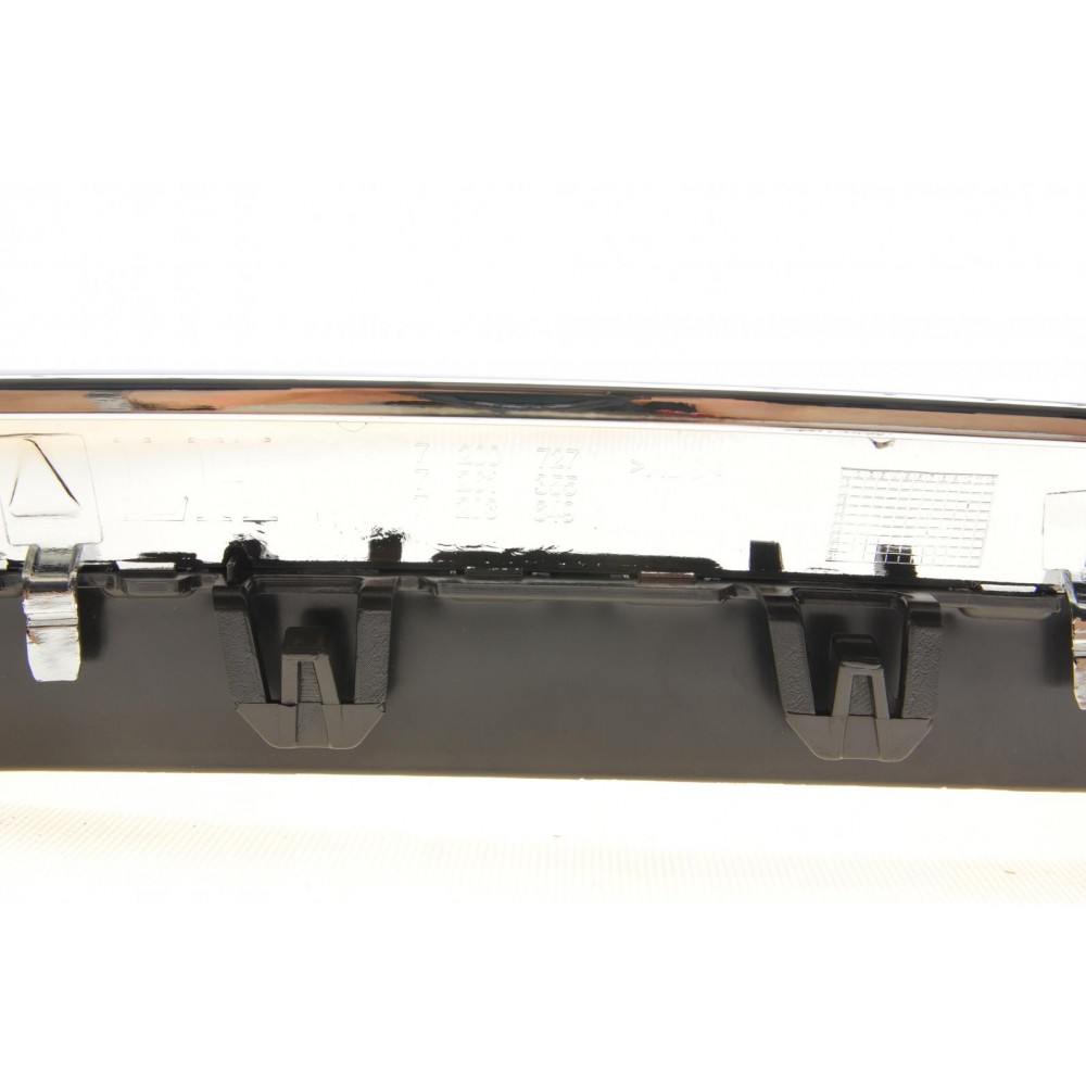Решітка радіатора BMW 5 (F10) 10-13 (чорний хром) (к-кт)