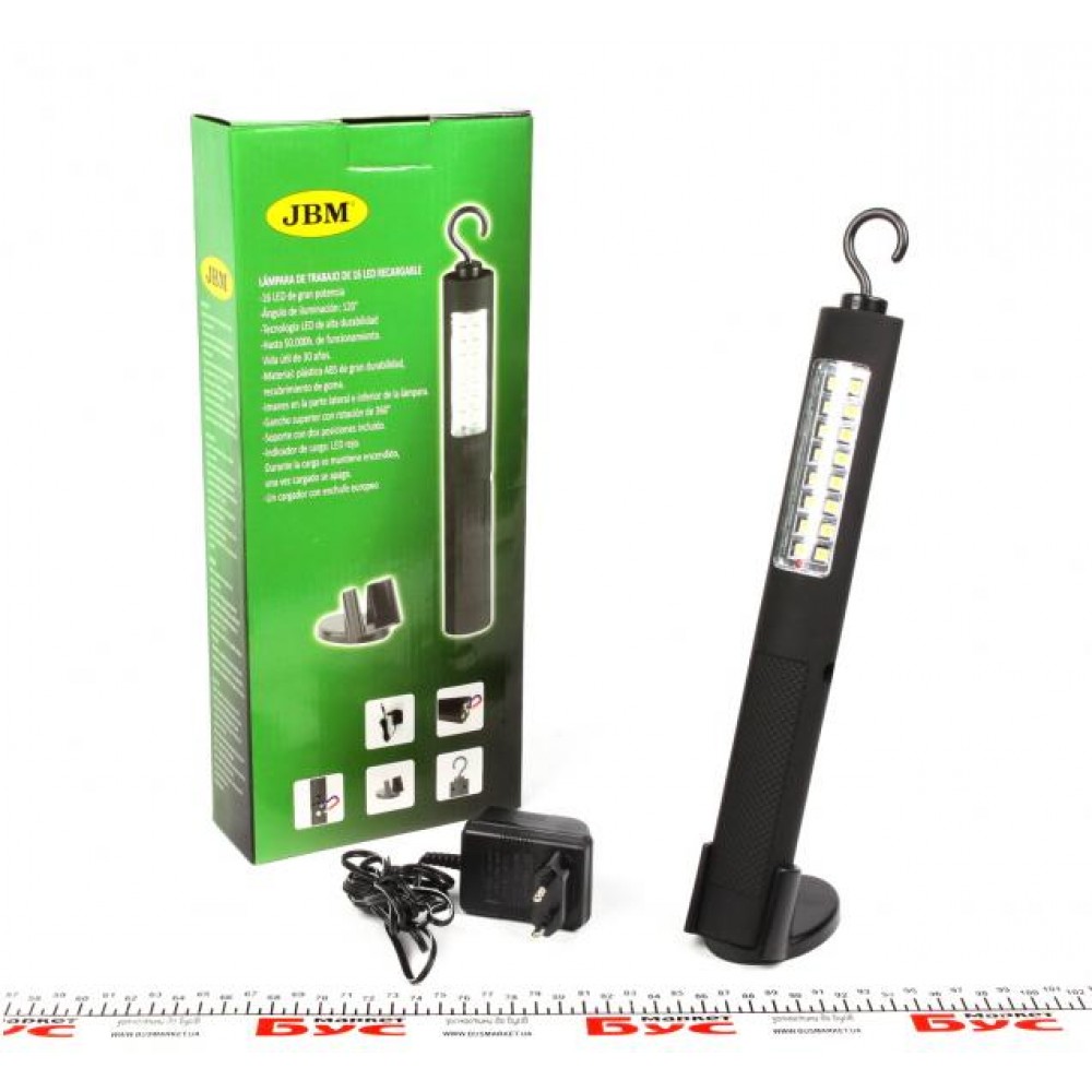 Ліхтар інспекційний з акумулятором (16LED/60Lm)