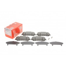 Колодки гальмівні (передні) Nissan Qashqai II/X-Trail/ Renault Kadjar 13- (141.9x59.8x18) (Akebono)