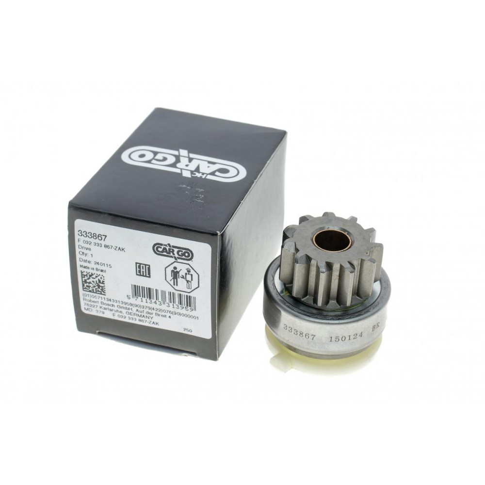 Бендикс стартера Ford Connect/Focus/C-Max 1.6/2.0/2.2 TDCI 04- (z=11) = 333867