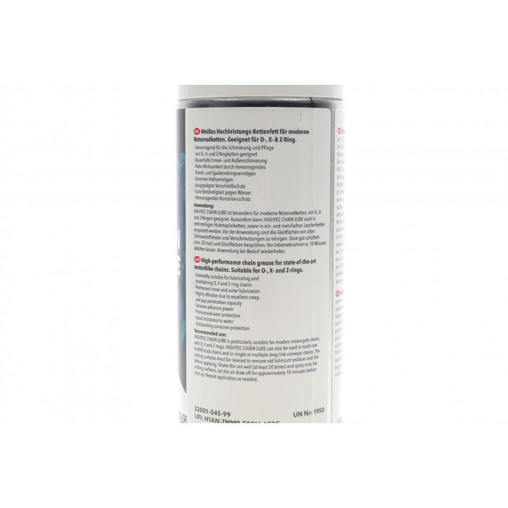 Змазка для ланцюгів мотоциклів CHAIN LUBE (400ml)