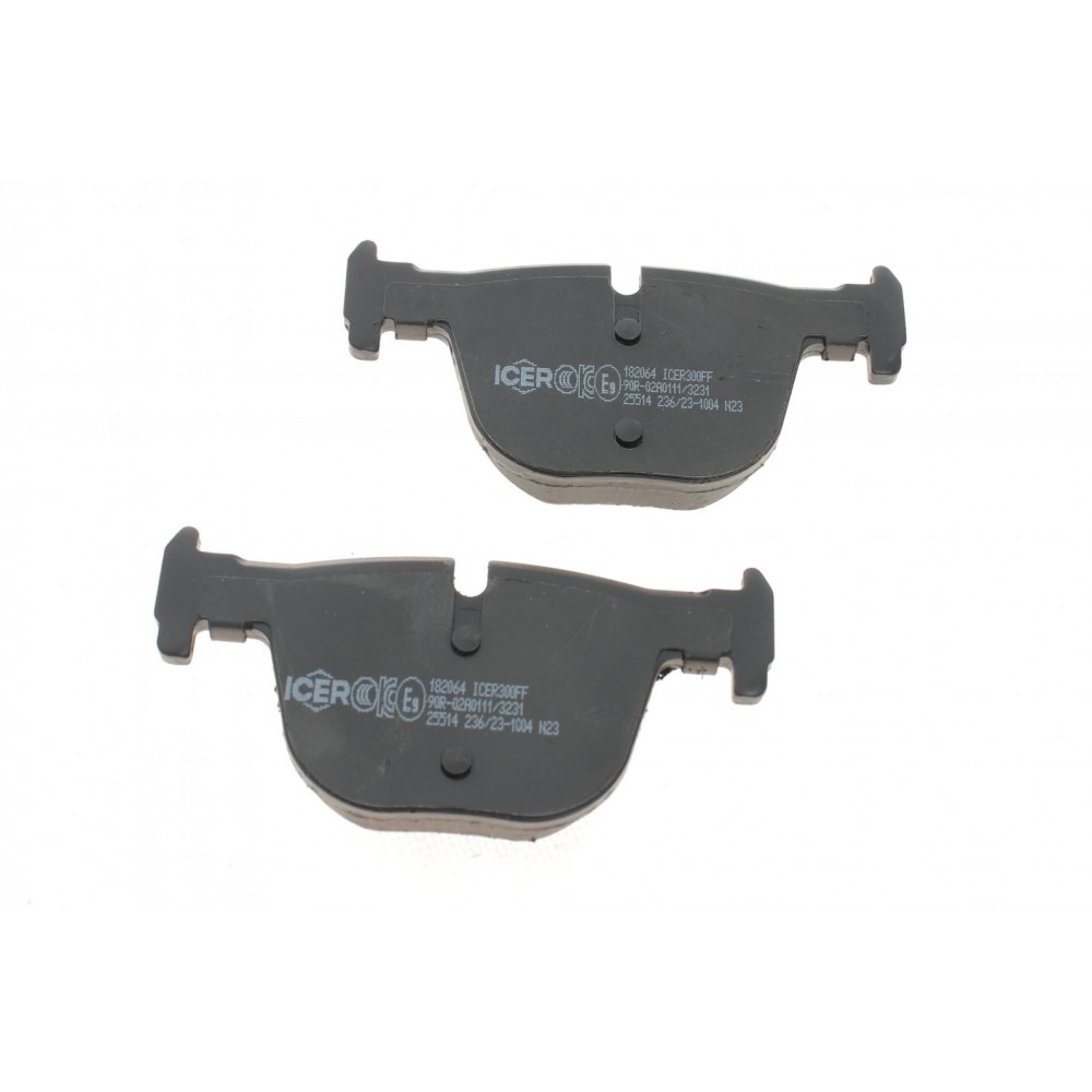 Колодки гальмівні (задні) BMW 3 (F30/F31/F34/F80)/4 (F32/F36/F82) 11-