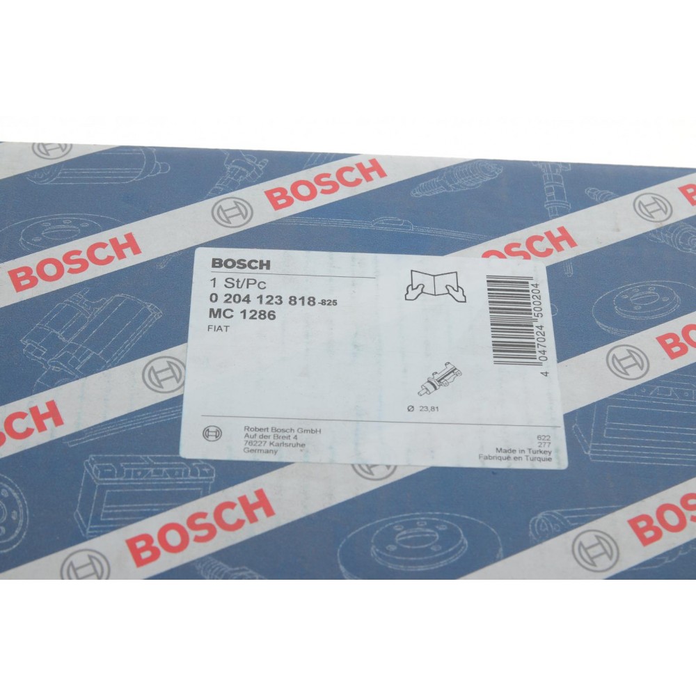 Циліндр гальмівний (головний) Fiat Doblo 10- (M10x1) (d=23.8mm) (-ABS)