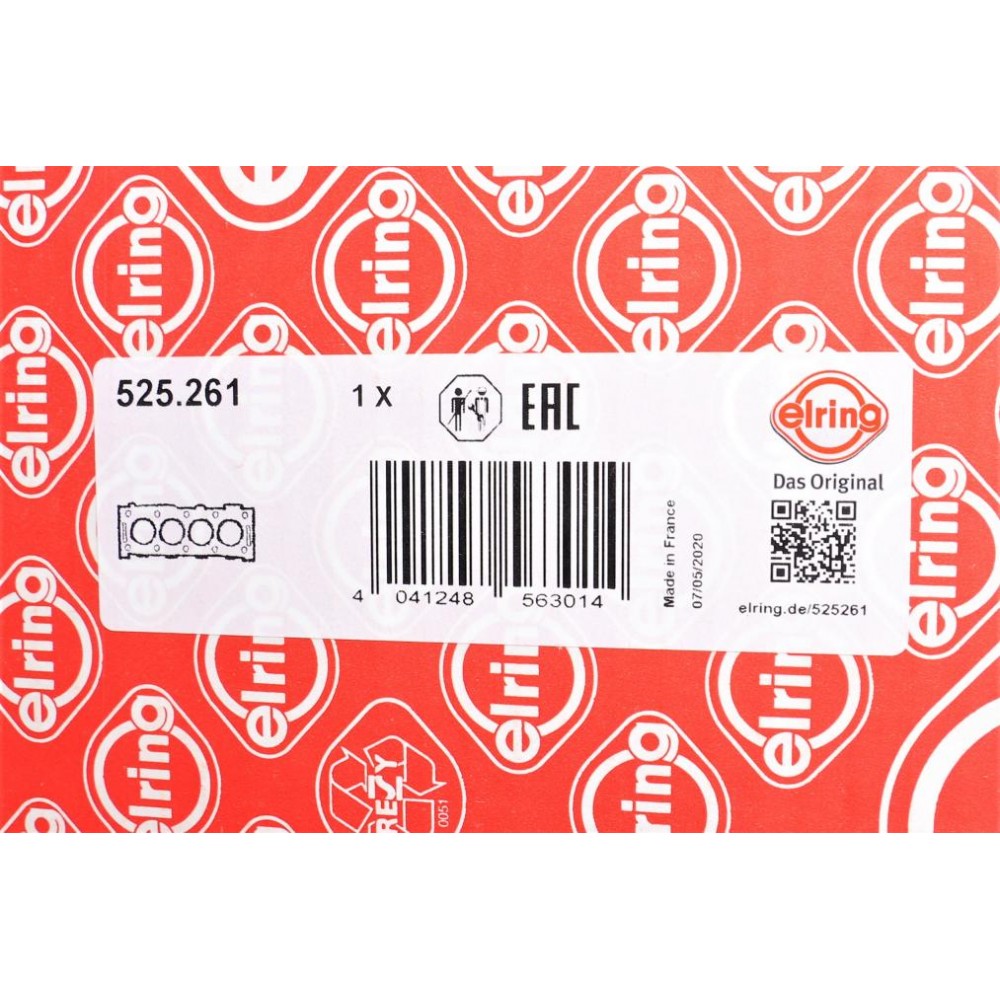 Прокладка ГБЦ Renault Megane/Laguna/Clio 1.8/2.0i 91-03, Ø83,20mm, 1.00mm
