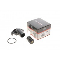 Термостат VW Polo/Skoda Fabia 1.4 99-14/Roomster 1.4 07-15 (87°) (з корпусом)