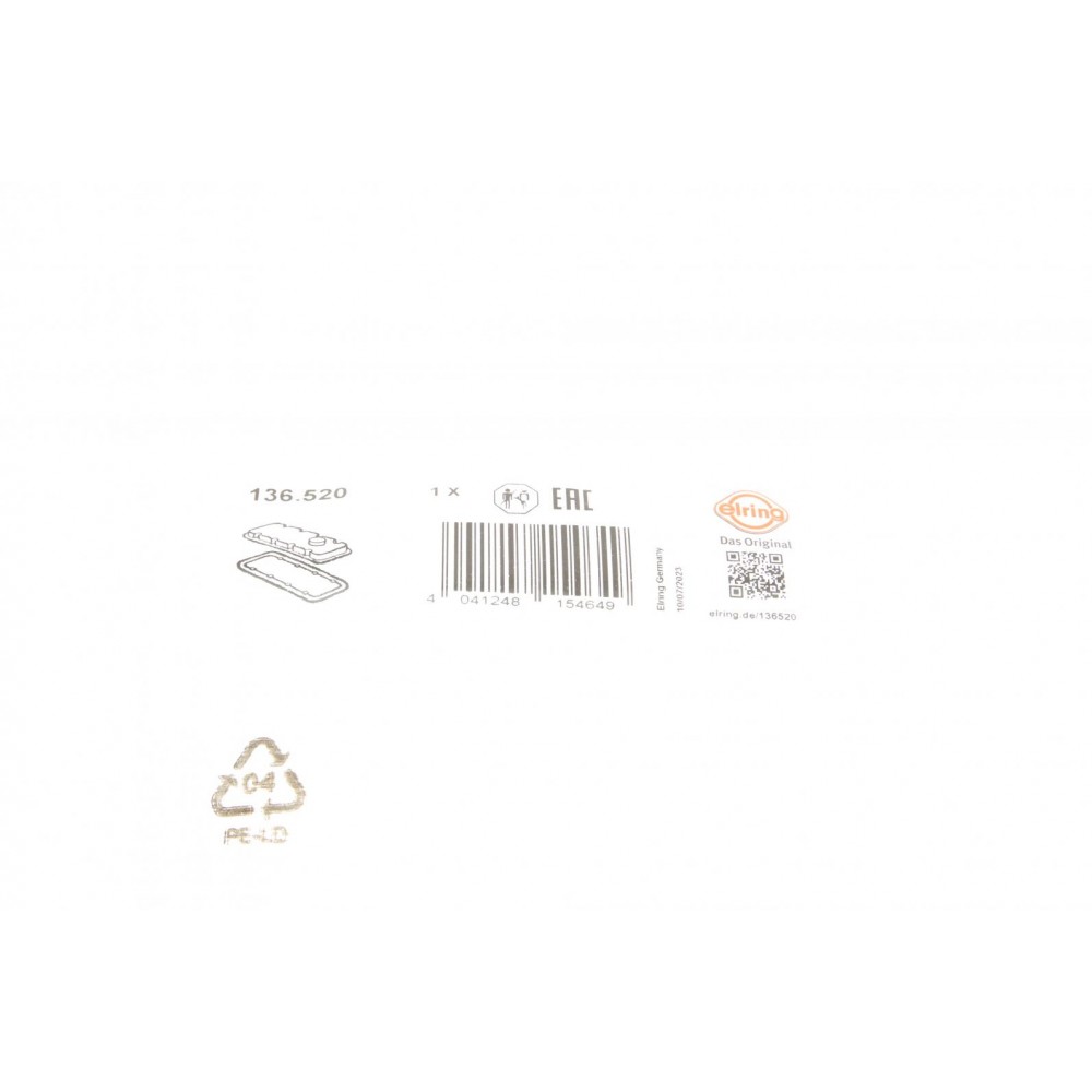 Прокладка кришки клапанів Mitsubishi Outlander 2.0 03-06