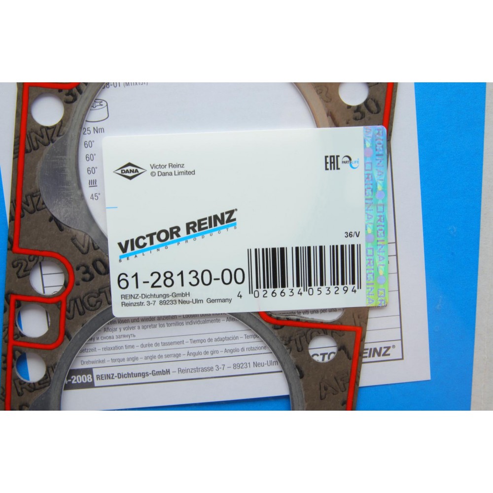 Прокладка ГБЦ Opel Astra F/Kadett E/Vectra A 1.7D 89-99 (84mm/1.30mm)