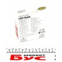 Автолампа P21W 12V 1W BA15s Filament LED (3000K/390 lumen/3x Long Life) (2шт.)