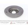 Диск гальмівний (задній) Audi A3/Skoda Octavia/VW Golf/Passat 04-14 (282x12) (з покриттям)( з прорезом)