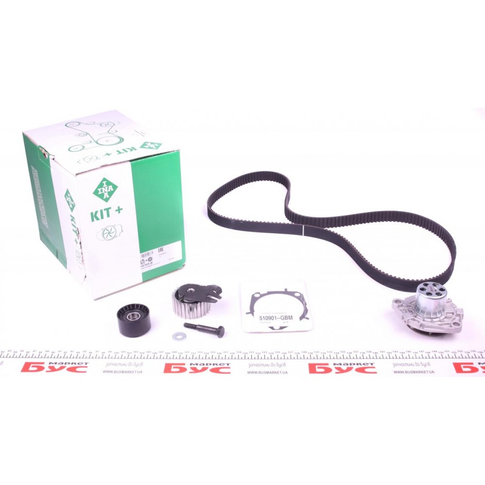 Комплект ГРМ + помпа Fiat Bravo/ Stilo 1.9 JTD 03- замінено на: 530 0562 30