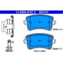 Колодки гальмівні (задні) Audi A4/A5/Q5 07- (Lucas/TRW)